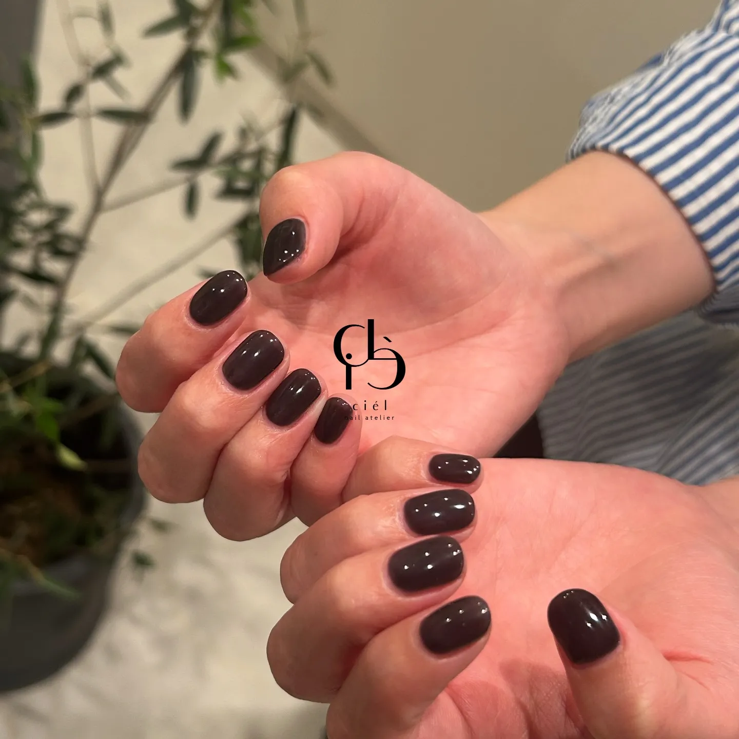 お客様も服装が被っていた日💙🖤